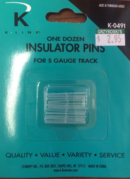 Picture of K-line S-Gauge Insulated Pins