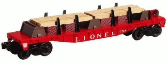 Picture of Lionel Flatcar w/Lumber (for Forklift Platform)