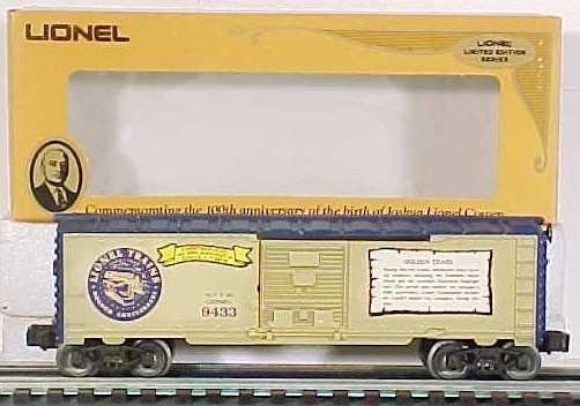 Picture of Joshua Lionel Cowen 'Golden Year' Boxcar