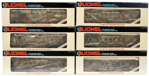Picture of 16016 - to 21 New York Central 11" 6-Car Set