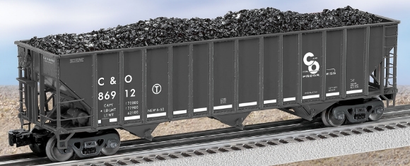 Picture of Chesapeake & Ohio 3-Bay Die-Cast Coal Hopper (LN)