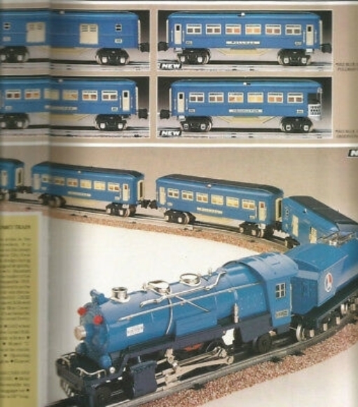 Picture of Blue Comet Classic O Tinplate Passenger Set