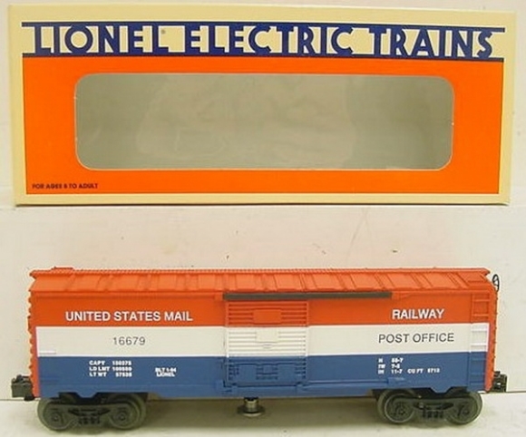 Picture of U.S. Mail Post Office Operating Boxcar