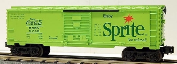 Picture of Sprite Soda Boxcar