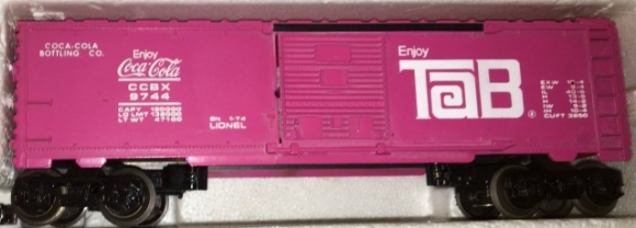 Picture of TAB Soda Boxcar