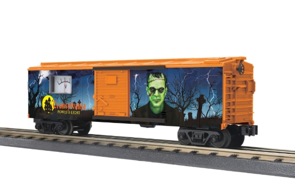 Picture of MTH RailKing Transylvania Boxcar w /Power Meter (Frankenstein)