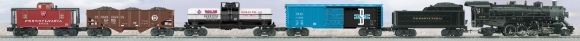 Picture of Pennsylvania Mikado TMCC Freight Set (test-run)