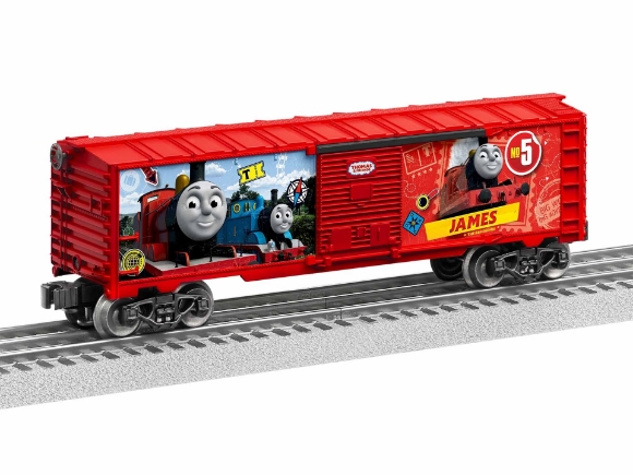 Picture of James the Red Engine Boxcar