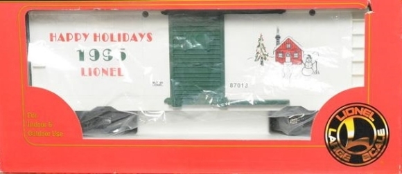 Picture of Large Scale 1995 Christmas Boxcar