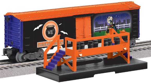 Picture of Witches Operating Brew Car w/Platform