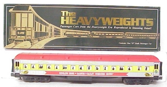 Picture of K-line Ringling Bros. Circus 18" Heavyweight Passenger Coach Car