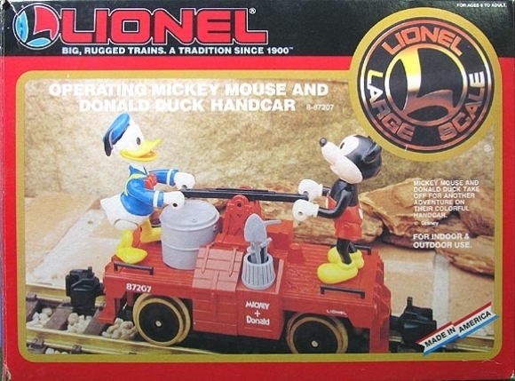 Picture of Mickey Mouse & Donald Duck Hand Car