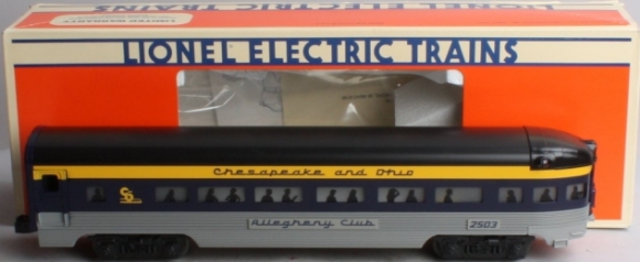 Picture of C&O 15" Aluminum Observation Car