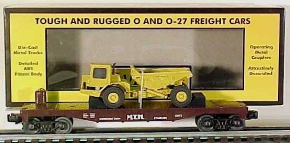 Picture of MTH Constuction Flatcar w/Dump Truck