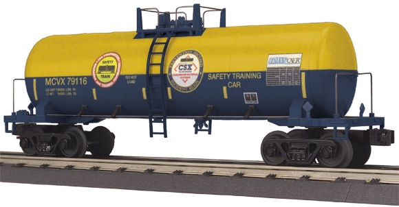 Picture of CSX Safety Training Car Uni-body Tank Car