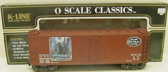 Picture of New York Central Historical Art Wood-Sided Reefer
