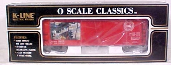 Picture of K-Line Flordia East Coast Historical Art Wood-Sided Reefer