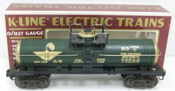 Picture of K-Line Ewing Oil Big 'D' Texas Tank Car