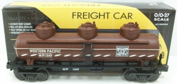 Picture of K-Line Western Pacific 3-Dome Tank Car