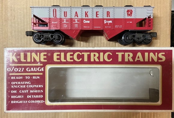 Picture of K-Line Quaker Cane Sugar Hopper Car