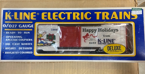 Picture of K-line Happy Holiday 1989 Boxcar