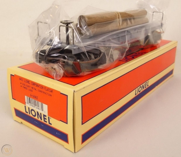 Picture of Lionel Corp. Die-Cast Flatcar w/logs