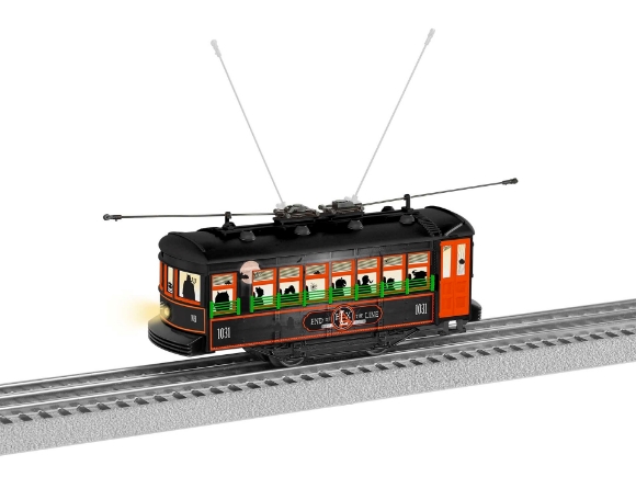 Picture of End of the line Halloween Trolley