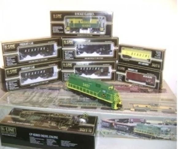 Picture of K-line Reading Diesel Mining Freight Set