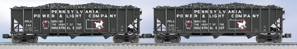 Picture of P.P.L. Die-Cast Coal Hopper 2pk.