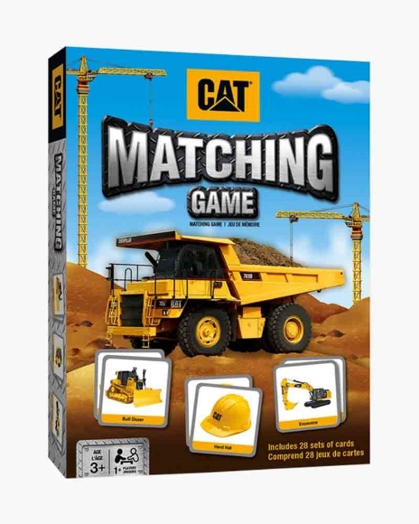 Picture of Caterpillar Matching Card Game Travel Size