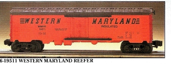 Picture of Western Maryland Reefer Car