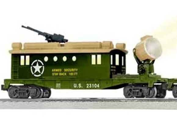 Picture of U.S. Army Security Searchlight Caboose