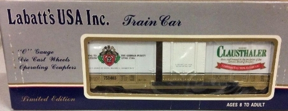 Picture of K-Line Clausthaler Beer Classic Reefer Car