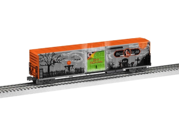 Picture of Halloween Smoking 57' Merchanical Reefer Car (Scale-Size)