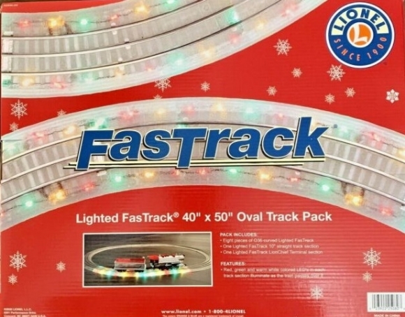 Picture of Lighted Fastrack Starter Loop 40" x 50" Oval Track Pack