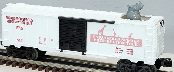 Picture of Rhino Transport Animated Boxcar