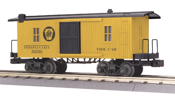 Picture of MTH RailKing Pennsylvania 19th Century Woodsided Caboose
