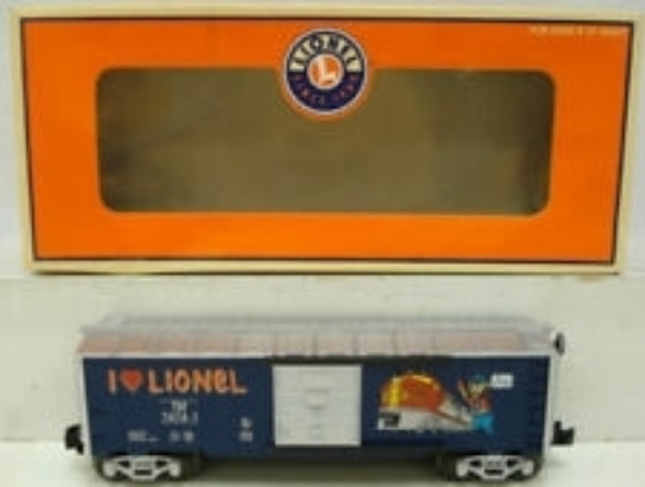 Picture of Tom McComas I Love Lionel boxcar