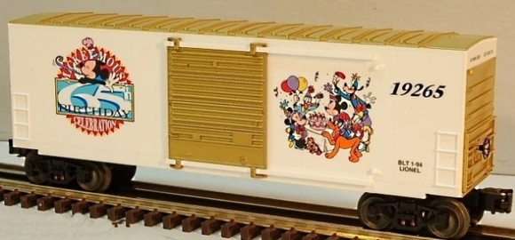 Picture of Mickey 65th Birthday Hi-Cube Boxcar