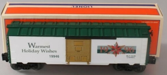 Picture of Lionel Employee 1996 Xmas Boxcar