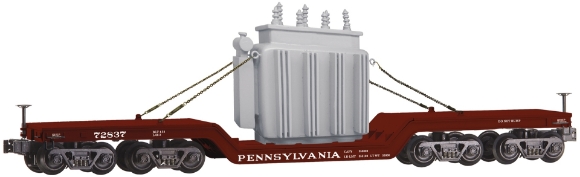 Picture of Pennsylvania Depressed Flatcar w/Transformer