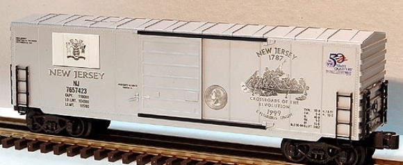 Picture of K-line New Jersey Commemorative Quarter State Boxcar