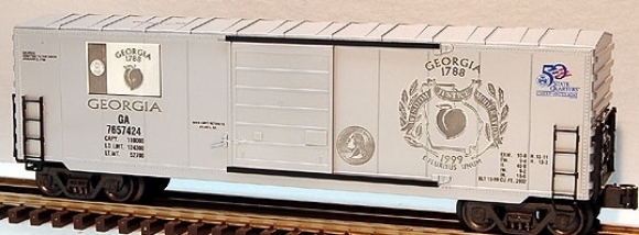 Picture of K-line Georgia Commemorative Quarter State Boxcar