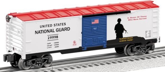 Picture of U.S. National Guard Boxcar