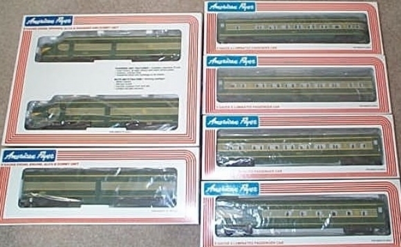 Picture of Erie Alco PA ABA's w/4 Streamlined Passenger Cars