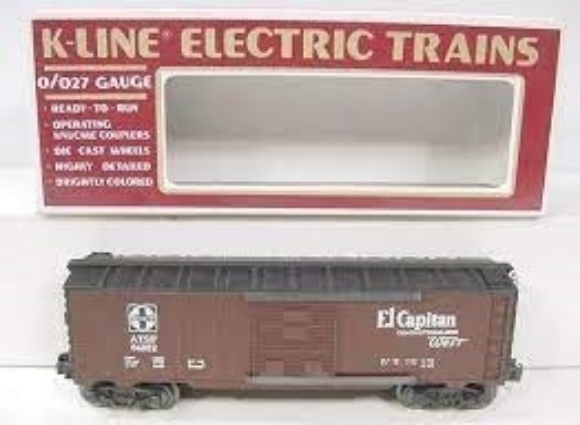 Picture of K-Line Santa Fe ATSF 'El Captain' Boxcar