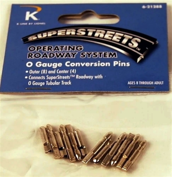 Picture of Superstreet O-Gauge Conversion Pins (8-Outer/4-Inner)