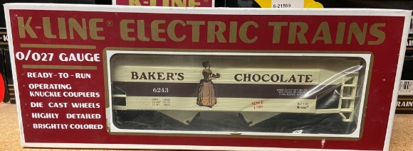 Picture of Baker's Chocolate Covered Hopper Car