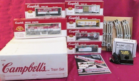 Picture of Campbell Soup Train Set Boxed