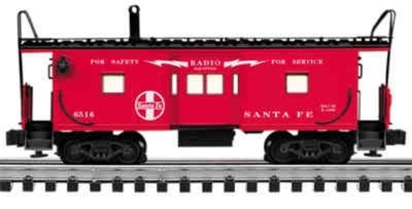 Picture of Santa Fe Scale-Size Bay Window Caboose